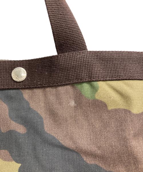 Herve Chapelier（エルベシャプリエ）Herve Chapelier (エルベシャプリエ) 舟形トートバッグ カーキの古着・服飾アイテム