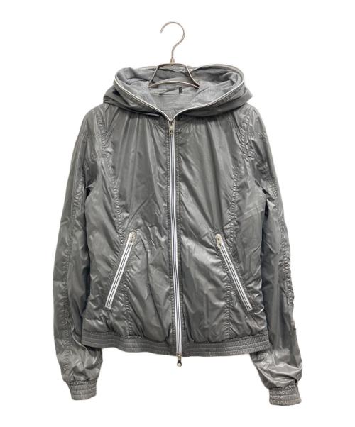 DUVETICA（デュベティカ）DUVETICA (デュベティカ) ライトダウンナイロンジャケット グレー サイズ:40の古着・服飾アイテム