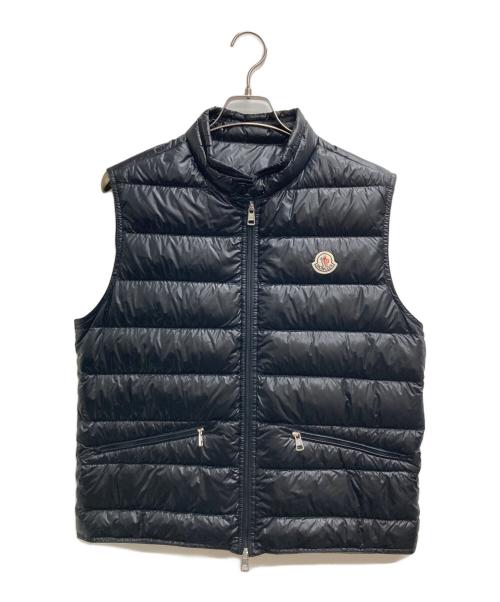 MONCLER（モンクレール）MONCLER (モンクレール) GUI GILET ダウンベスト ブラック サイズ:3の古着・服飾アイテム
