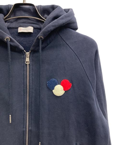 MONCLER（モンクレール）MONCLER (モンクレール) MAGILIA CARDIGAN パーカー ネイビー サイズ:Lの古着・服飾アイテム