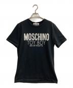 MOSCHINOモスキーノ）の古着「TOY BOY Tシャツ」｜ブラック