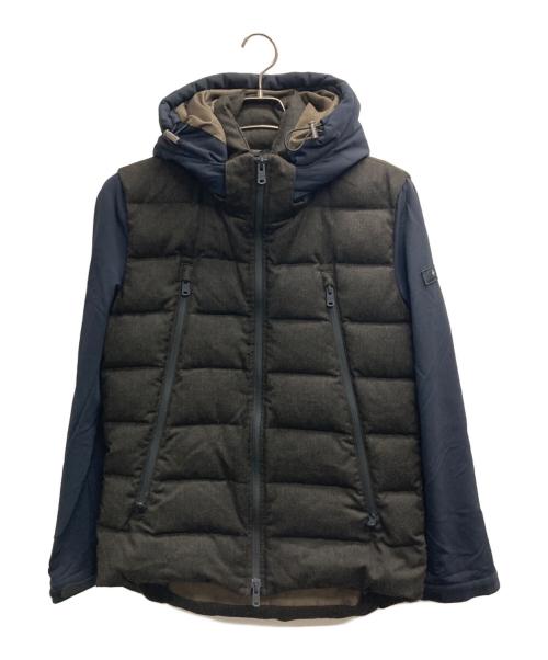 TATRAS（タトラス）TATRAS (タトラス) SPIAZZOダウンジャケット ブラウン×ブラック サイズ:03の古着・服飾アイテム