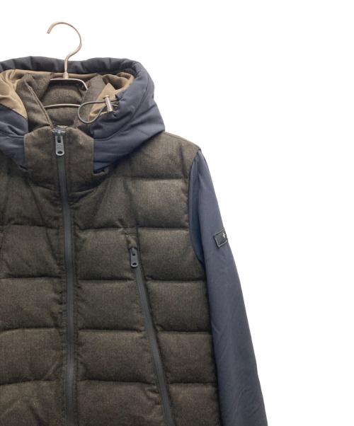 TATRAS（タトラス）TATRAS (タトラス) SPIAZZOダウンジャケット ブラウン×ブラック サイズ:03の古着・服飾アイテム