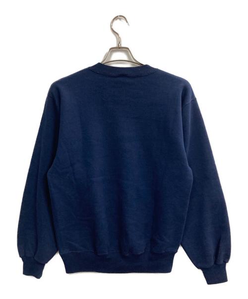 RUSSELL ATHLETIC（ラッセルアスレチック）RUSSELL ATHLETIC (ラッセルアスレチック) 前Vプリントスウェット ネイビー サイズ:Mの古着・服飾アイテム