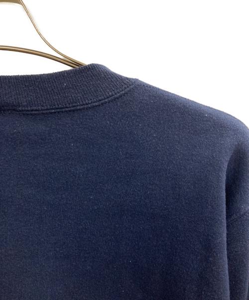 RUSSELL ATHLETIC（ラッセルアスレチック）RUSSELL ATHLETIC (ラッセルアスレチック) 前Vプリントスウェット ネイビー サイズ:Mの古着・服飾アイテム