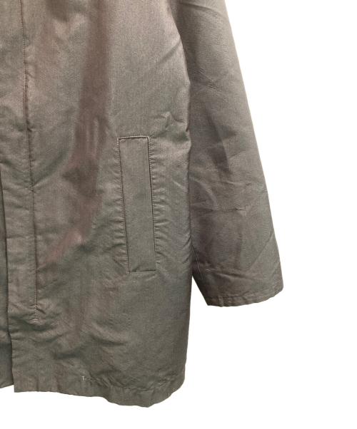 ck Calvin Klein（シーケーカルバンクライン）ck Calvin Klein (シーケーカルバンクライン) 襟ボアライナー付コート ブラウン サイズ:Lの古着・服飾アイテム