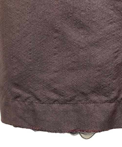 ck Calvin Klein（シーケーカルバンクライン）ck Calvin Klein (シーケーカルバンクライン) 襟ボアライナー付コート ブラウン サイズ:Lの古着・服飾アイテム