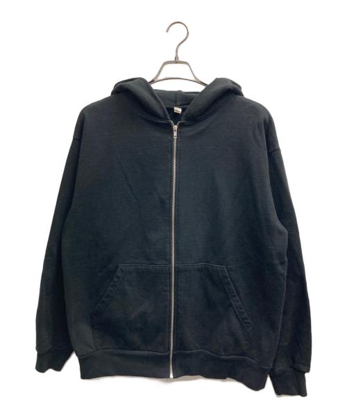 LOS ANGELES APPAREL（ロサンゼルスアパレル）LOS ANGELES APPAREL (ロサンゼルスアパレル) 14ozジップパーカー ブラック サイズ:Lの古着・服飾アイテム