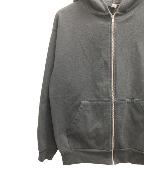 LOS ANGELES APPAREL（ロサンゼルスアパレル）LOS ANGELES APPAREL (ロサンゼルスアパレル) 14ozジップパーカー ブラック サイズ:Lの古着・服飾アイテム