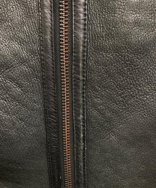 Wind Armor（ウィンドアーマー）Wind Armor (ウィンドアーマー) ボアレザージャケット ブラック サイズ:Mの古着・服飾アイテム