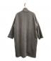 evam eva (エヴァムエヴァ) アンゴラウールローブコート グレー サイズ:1：9000円