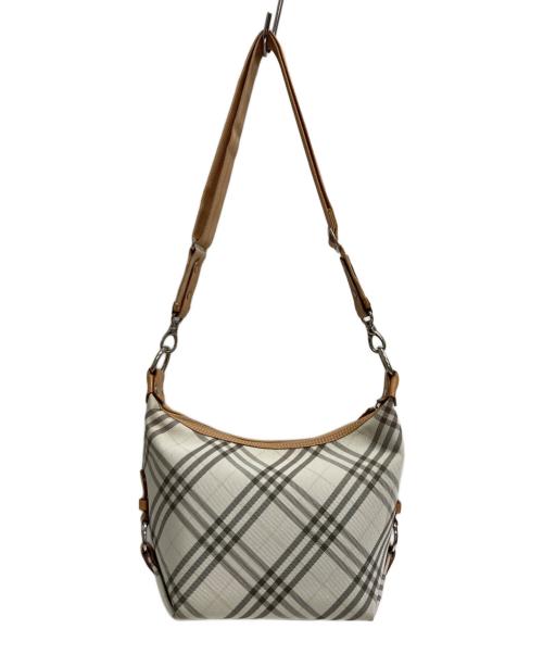 BURBERRY BLUE LABEL（バーバリーロンドンブルーレーベル）BURBERRY BLUE LABEL (バーバリーロンドンブルーレーベル) ノバチェックショルダーバッグ ベージュの古着・服飾アイテム