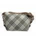 BURBERRY BLUE LABEL (バーバリーロンドンブルーレーベル) ノバチェックショルダーバッグ ベージュ：10000円