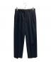 AURALEE（オーラリー）の古着「25AW LIGHT WOOL MAX GABARDINE TWO-TUCK SLACKS」｜ブラック