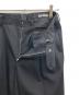 中古・古着 AURALEE (オーラリー) 25AW LIGHT WOOL MAX GABARDINE TWO-TUCK SLACKS ブラック サイズ:3：30000円