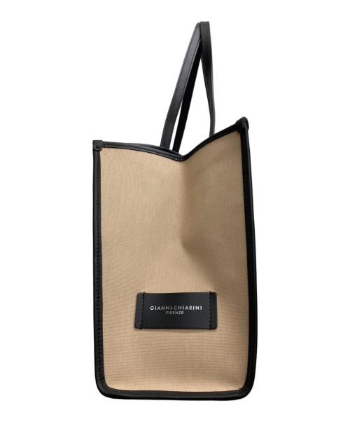 GIANNI CHIARINI（ジャンニ キアリーニ）GIANNI CHIARINI (ジャンニ キアリーニ) MARCELLA M トートバッグ ベージュの古着・服飾アイテム