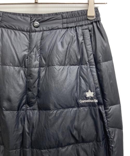 Canadian East（カナディアンイースト）Canadian East (カナディアンイースト) アウトドア ダウンパンツ ブラック サイズ:XSの古着・服飾アイテム