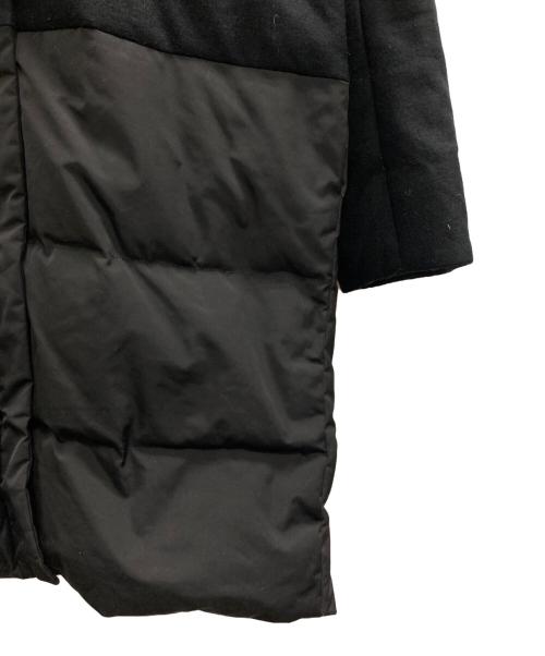 theory（セオリー）theory (セオリー) NURVE COMBO PUFFERダウンコート ブラック サイズ:Sの古着・服飾アイテム