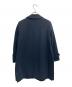MARGARET HOWELL (マーガレットハウエル) ソフトウールステンカラーコート ネイビー サイズ:1：8000円