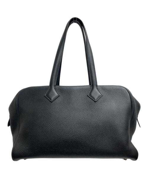 HERMES（エルメス）HERMES (エルメス) ヴィクトリア35 ブラックの古着・服飾アイテム