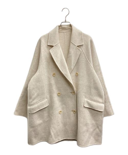 Plage（プラージュ）Plage (プラージュ) ハミルトンダブルミディコート ベージュ サイズ:36の古着・服飾アイテム