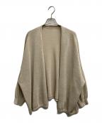 Spick and Spanスピックアンドスパン）の古着「ペーパーヤーンカーディガン」｜ベージュ