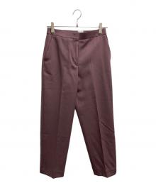 PS Paul Smith（ＰＳポールスミス）の古着「ギャバジン テーパードパンツ」｜パープル