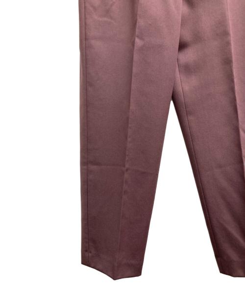 PS Paul Smith（ＰＳポールスミス）PS Paul Smith (ＰＳポールスミス) ギャバジン テーパードパンツ パープル サイズ:38の古着・服飾アイテム