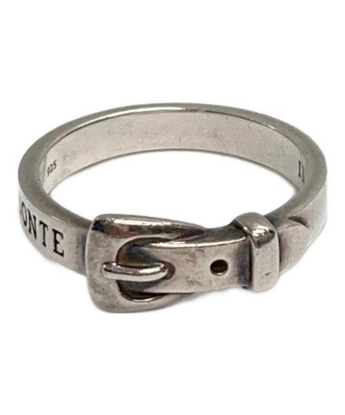 IL BISONTE（イル ビゾンテ）IL BISONTE (イル ビゾンテ) ベルトモチーフシルバーリング シルバーカラー サイズ:記載なしの古着・服飾アイテム