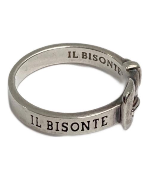 IL BISONTE（イル ビゾンテ）IL BISONTE (イル ビゾンテ) ベルトモチーフシルバーリング シルバーカラー サイズ:記載なしの古着・服飾アイテム