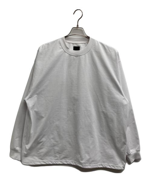 DAIWA PIER39（ダイワ ピア39）DAIWA PIER39 (ダイワ ピア39) TECH DRAWSTRING TEE L/S ホワイト サイズ:Lの古着・服飾アイテム
