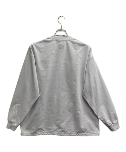 DAIWA PIER39（ダイワ ピア39）DAIWA PIER39 (ダイワ ピア39) TECH DRAWSTRING TEE L/S ホワイト サイズ:Lの古着・服飾アイテム