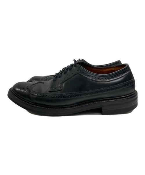 Florsheim（フローシャイム）Florsheim (フローシャイム) ウィングチップシューズ ブラック サイズ:71/2 Dの古着・服飾アイテム