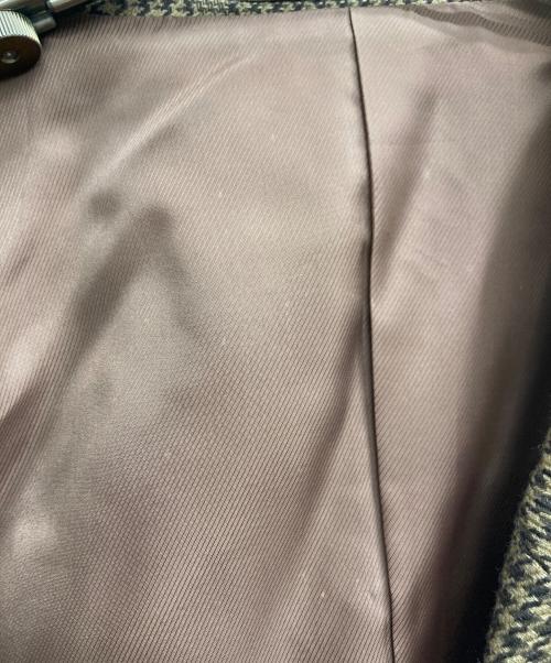 Burberry's（バーバリー）Burberry's (バーバリーズ) 千鳥格子セットアップ ブラウン サイズ:9ARの古着・服飾アイテム