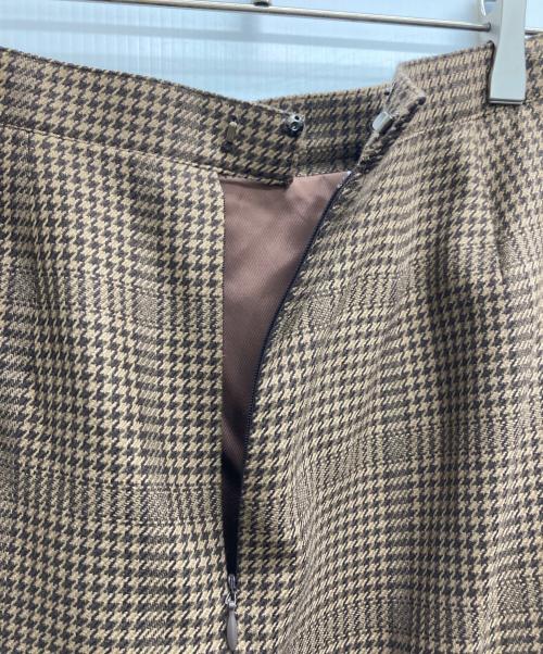 Burberry's（バーバリー）Burberry's (バーバリーズ) 千鳥格子セットアップ ブラウン サイズ:9ARの古着・服飾アイテム