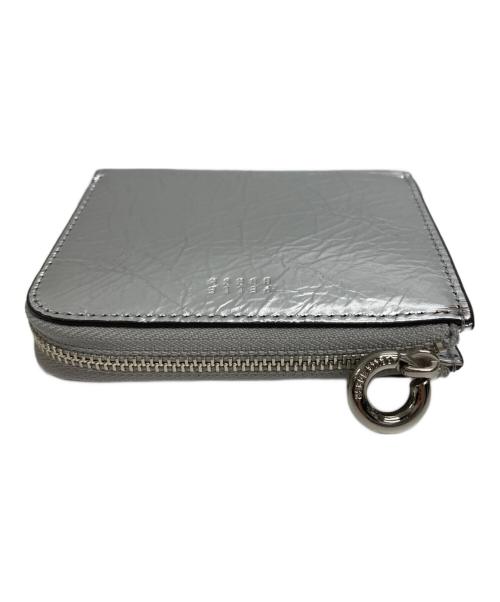 PELLE BORSA（ペレボルサ）PELLE BORSA (ペレボルサ) コンパクトウォレット シルバーの古着・服飾アイテム