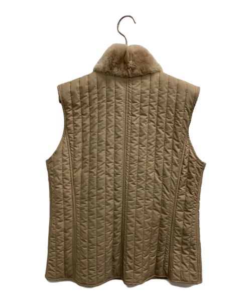 Max Mara WEEK END LINE（マックスマーラ ウイークエンドライン）MAX MARA WEEK END LINE (マックスマーラ ウイークエンドライン) 中綿ベスト ベージュ サイズ:42の古着・服飾アイテム