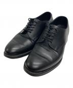 CHEANEYチーニー）の古着「プレーントゥシューズ」｜ブラック