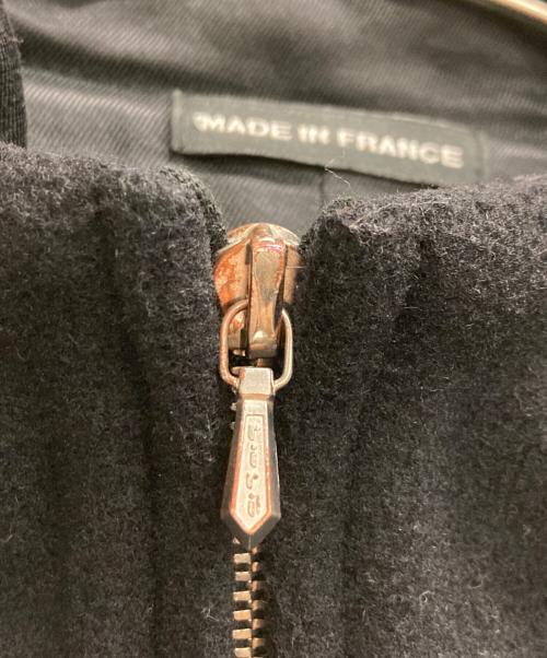 agnes b homme（アニエスベーオム）agnes b homme (アニエスベーオム) フーデッドコート ブラック サイズ:50の古着・服飾アイテム