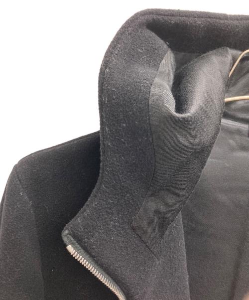 agnes b homme（アニエスベーオム）agnes b homme (アニエスベーオム) フーデッドコート ブラック サイズ:50の古着・服飾アイテム