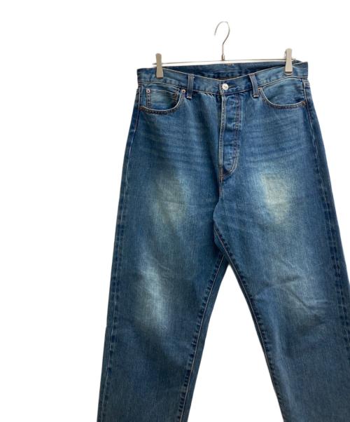 A.PRESSE（アプレッセ）A.PRESSE (アプレッセ) Washed Denim Wide Pants ネイビー サイズ:32の古着・服飾アイテム