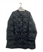 TAION×ROPEタイオン×ロペ）の古着「軽量Ｖネックキルティング ミドルコート」｜ブラック