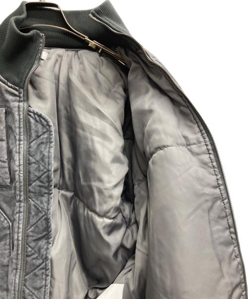 LAGUA GEM（ラグアジェム）LAGUA GEM (ラグアジェム) BIG POCKET COTTON MA-1 グレー サイズ:FREEの古着・服飾アイテム