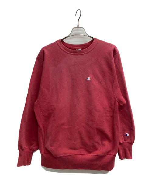 Champion（チャンピオン）Champion (チャンピオン) 90’s 青目刺繍reverse weave レッド サイズ:XLの古着・服飾アイテム