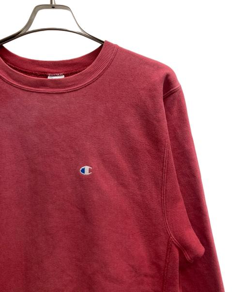 Champion（チャンピオン）Champion (チャンピオン) 90’s 青目刺繍reverse weave レッド サイズ:XLの古着・服飾アイテム