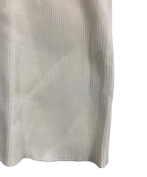 VALENTINO（ヴァレンティノ）VALENTINO (ヴァレンティノ) 半袖ニット ホワイト サイズ:Ｌの古着・服飾アイテム