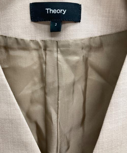 theory（セオリー）theory (セオリー) W SP Saxony Lindrayia ベージュ サイズ:2の古着・服飾アイテム