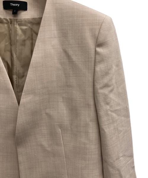 theory（セオリー）theory (セオリー) W SP Saxony Lindrayia ベージュ サイズ:2の古着・服飾アイテム