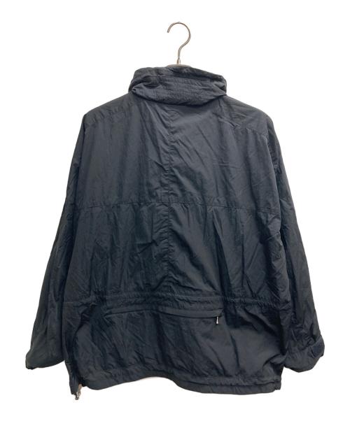 ANCELLM（アンセルム）ANCELLM (アンセルム) NYLON PULLOVER JACKET（ナイロン　プルオーバー　ジャケット） ブラック サイズ:OSの古着・服飾アイテム