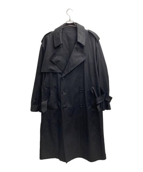 stein（シュタイン）stein (シュタイン) OVERSIZED TRENCH COAT ブラック サイズ:Sの古着・服飾アイテム